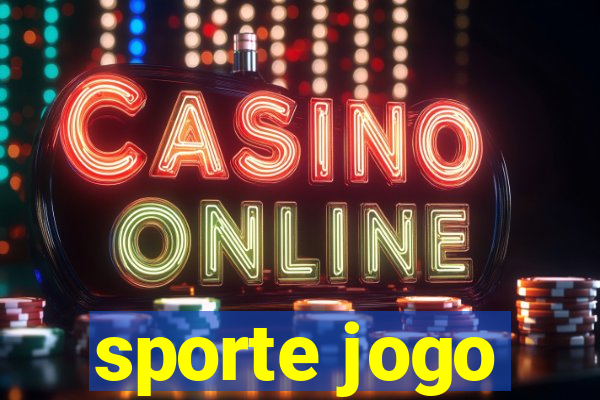 sporte jogo