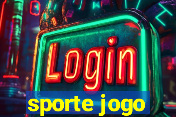 sporte jogo