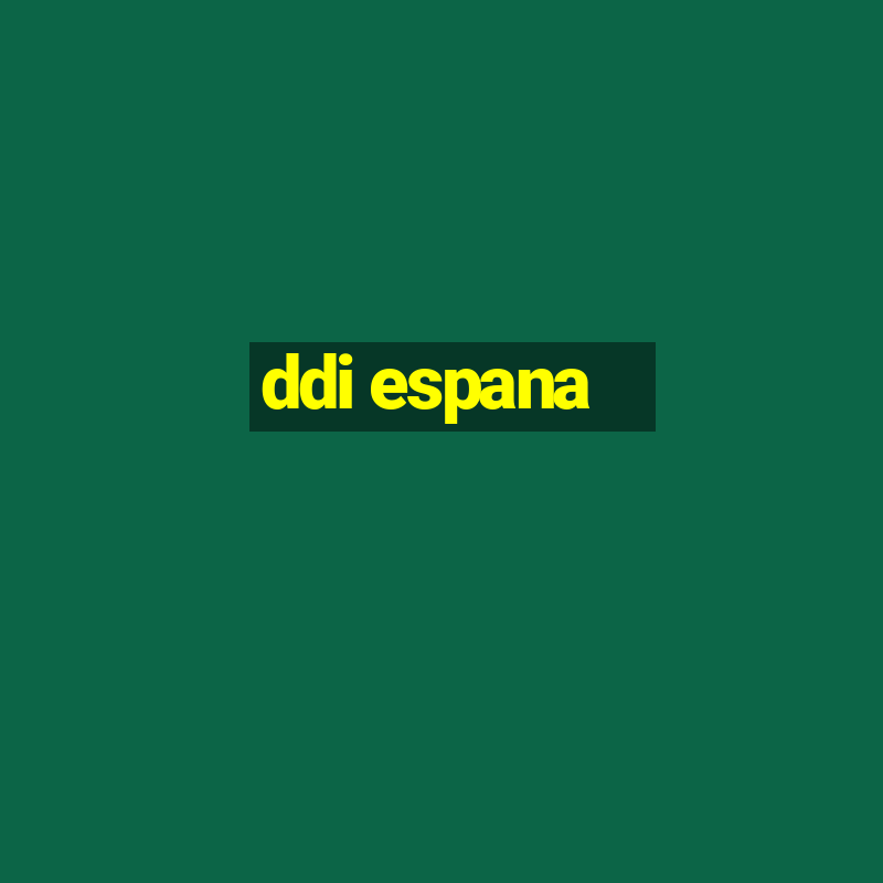 ddi espana