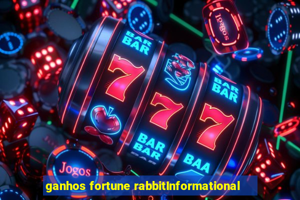 ganhos fortune rabbitInformational