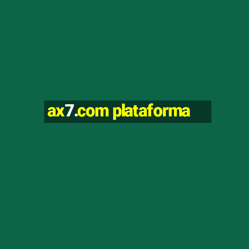 ax7.com plataforma