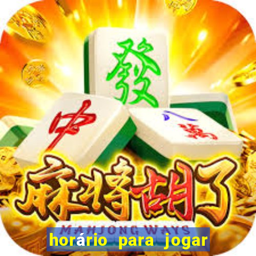 horário para jogar fortune rabbitCommercial