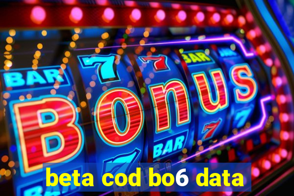 beta cod bo6 data