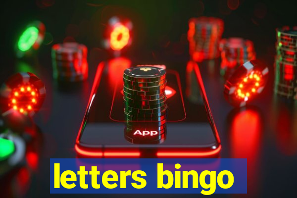 letters bingo