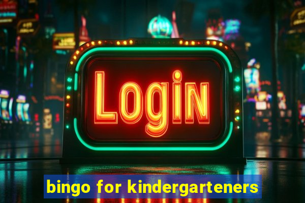 bingo for kindergarteners