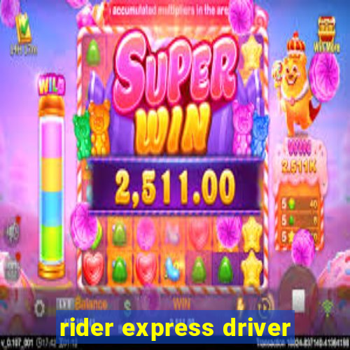 rider express driver