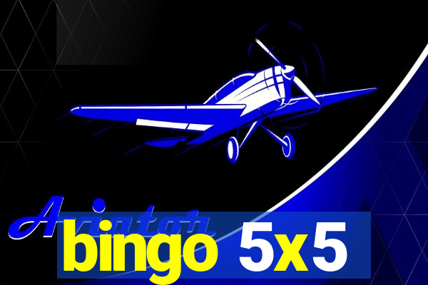 bingo 5x5