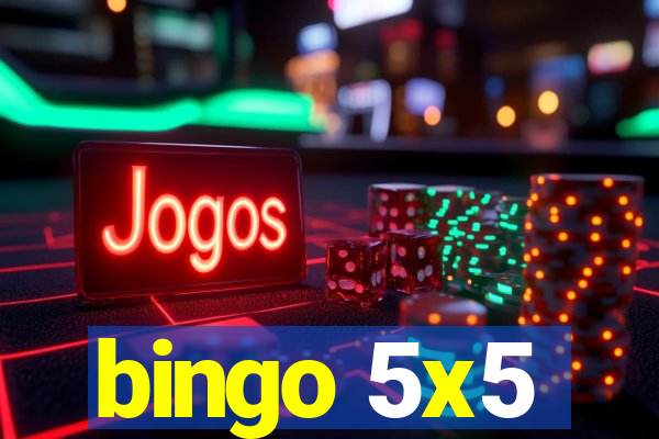 bingo 5x5