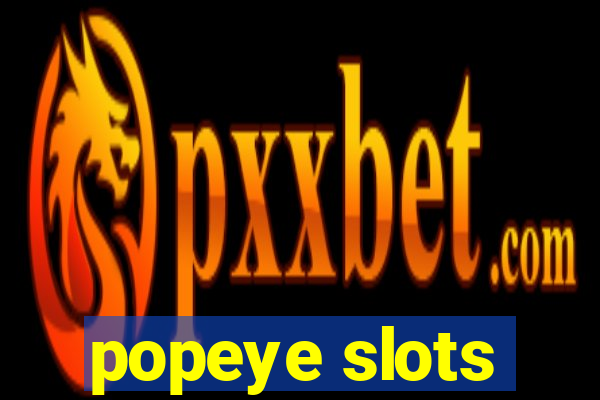 popeye slots