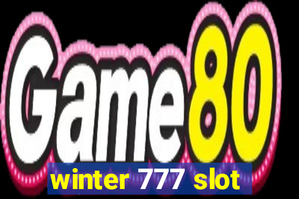 winter 777 slot