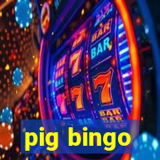 pig bingo