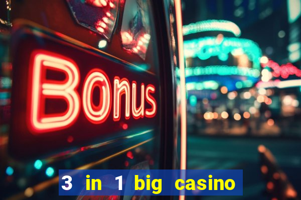 3 in 1 big casino game set