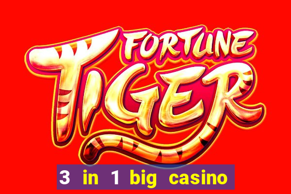 3 in 1 big casino game set