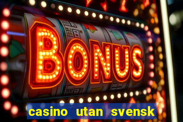 casino utan svensk licens med swish