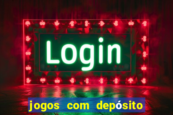 jogos com depósito de 3 reais