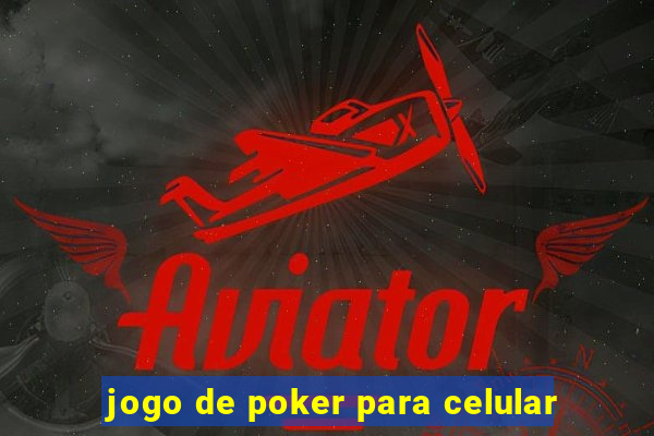 jogo de poker para celular