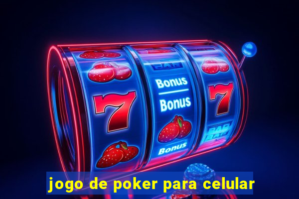 jogo de poker para celular