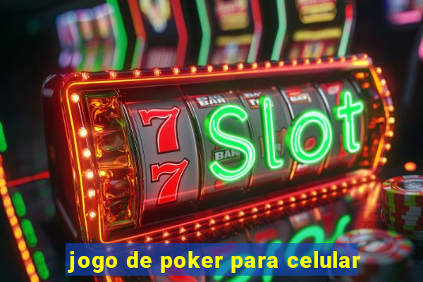 jogo de poker para celular