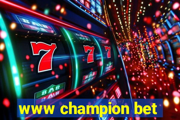 www champion bet