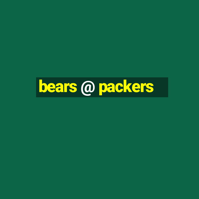 bears @ packers