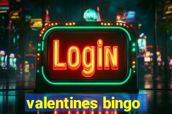 valentines bingo