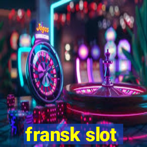 fransk slot