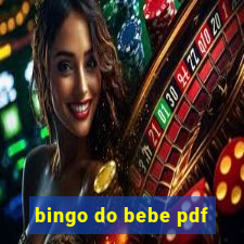 bingo do bebe pdf