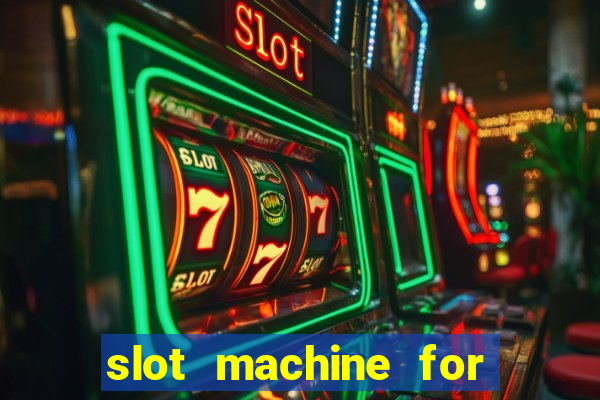 slot machine for real money