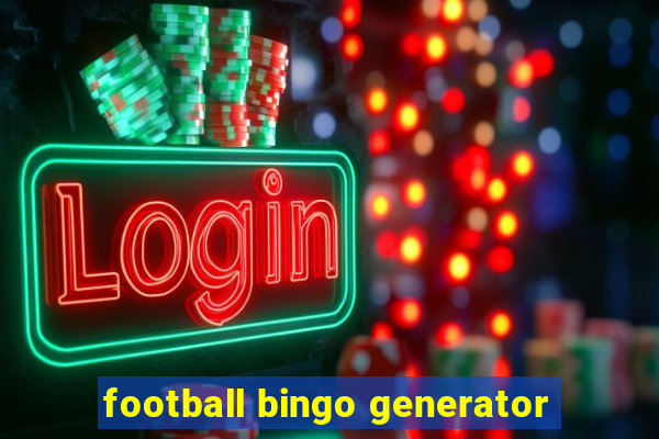 football bingo generator