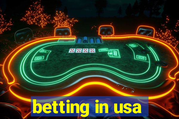 betting in usa