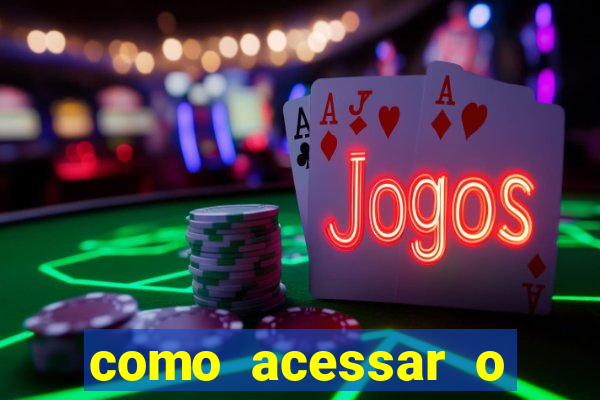 como acessar o jogo do tigrinho