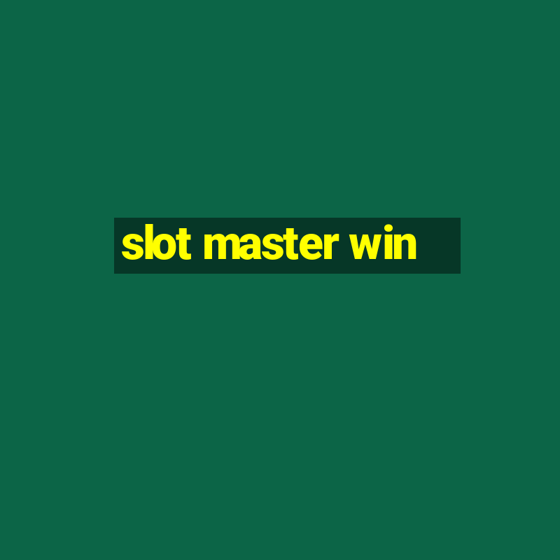 slot master win