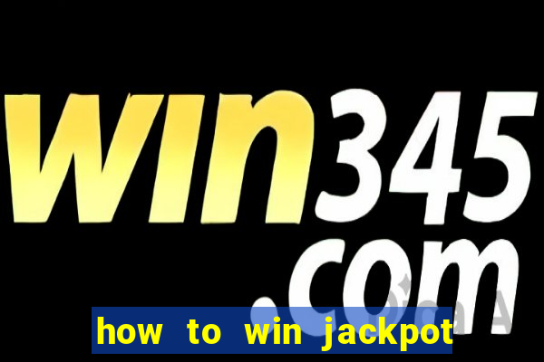 how to win jackpot in bingo rush