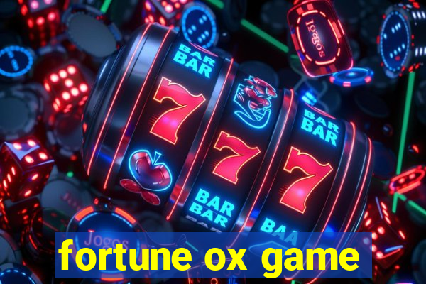 fortune ox game