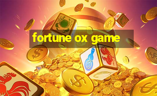 fortune ox game