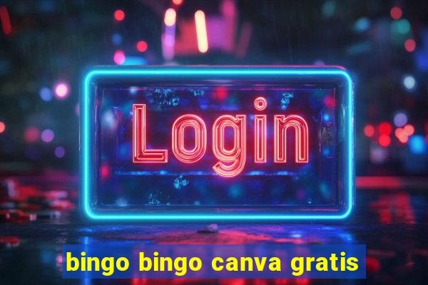 bingo bingo canva gratis