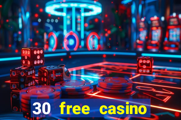 30 free casino bonus no deposit