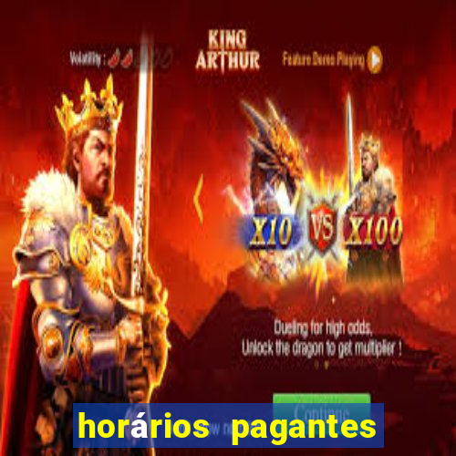 horários pagantes dos slots