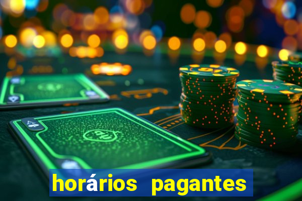 horários pagantes dos slots