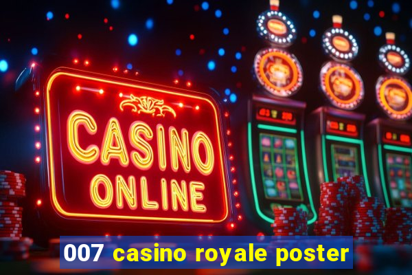 007 casino royale poster