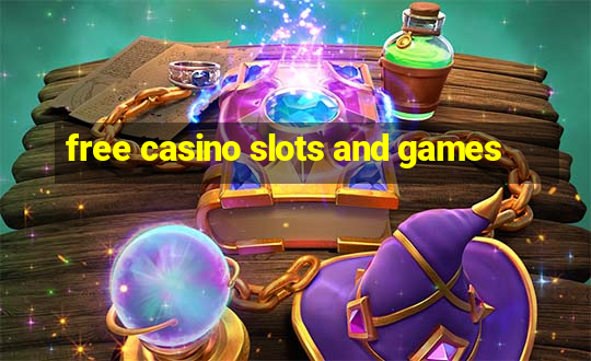 free casino slots and games