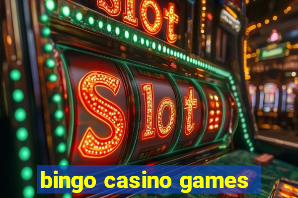 bingo casino games