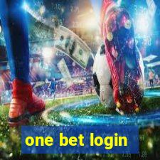 one bet login