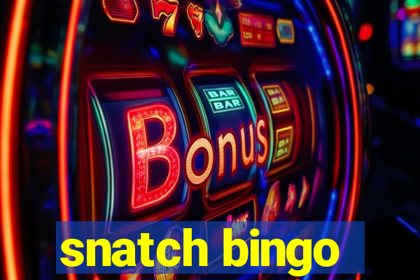 snatch bingo