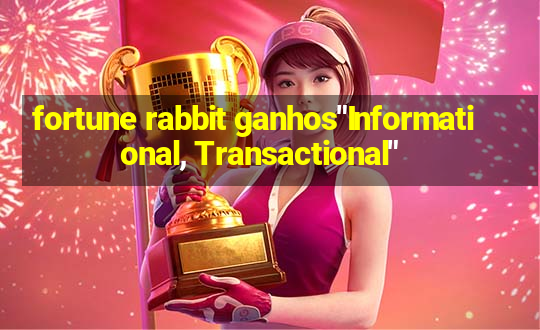 fortune rabbit ganhos