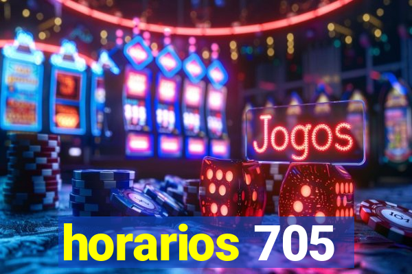 horarios 705