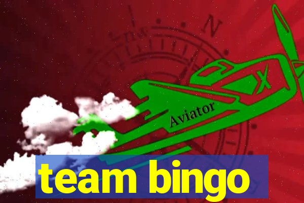 team bingo