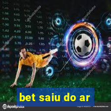 bet saiu do ar