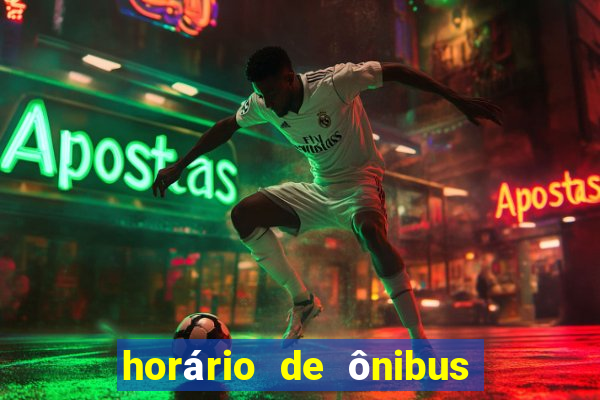 horário de ônibus junção cassino