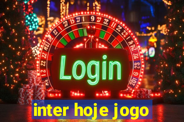 inter hoje jogo